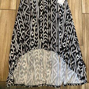 NWT LulaRoe Olivia Hi-Low Skirt Size L